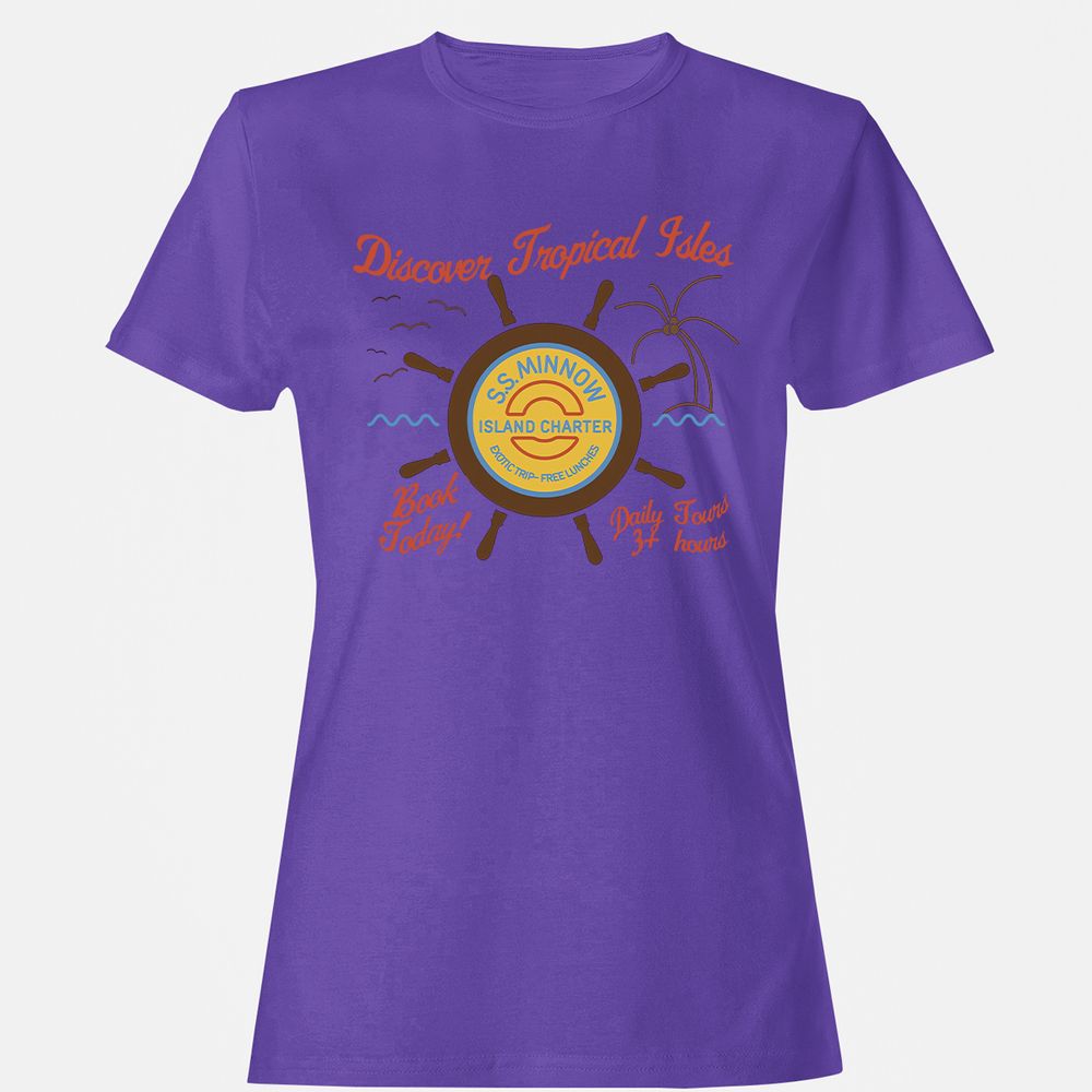 Women's T-Shirt - T3SH5TJ9 - Purple - 12