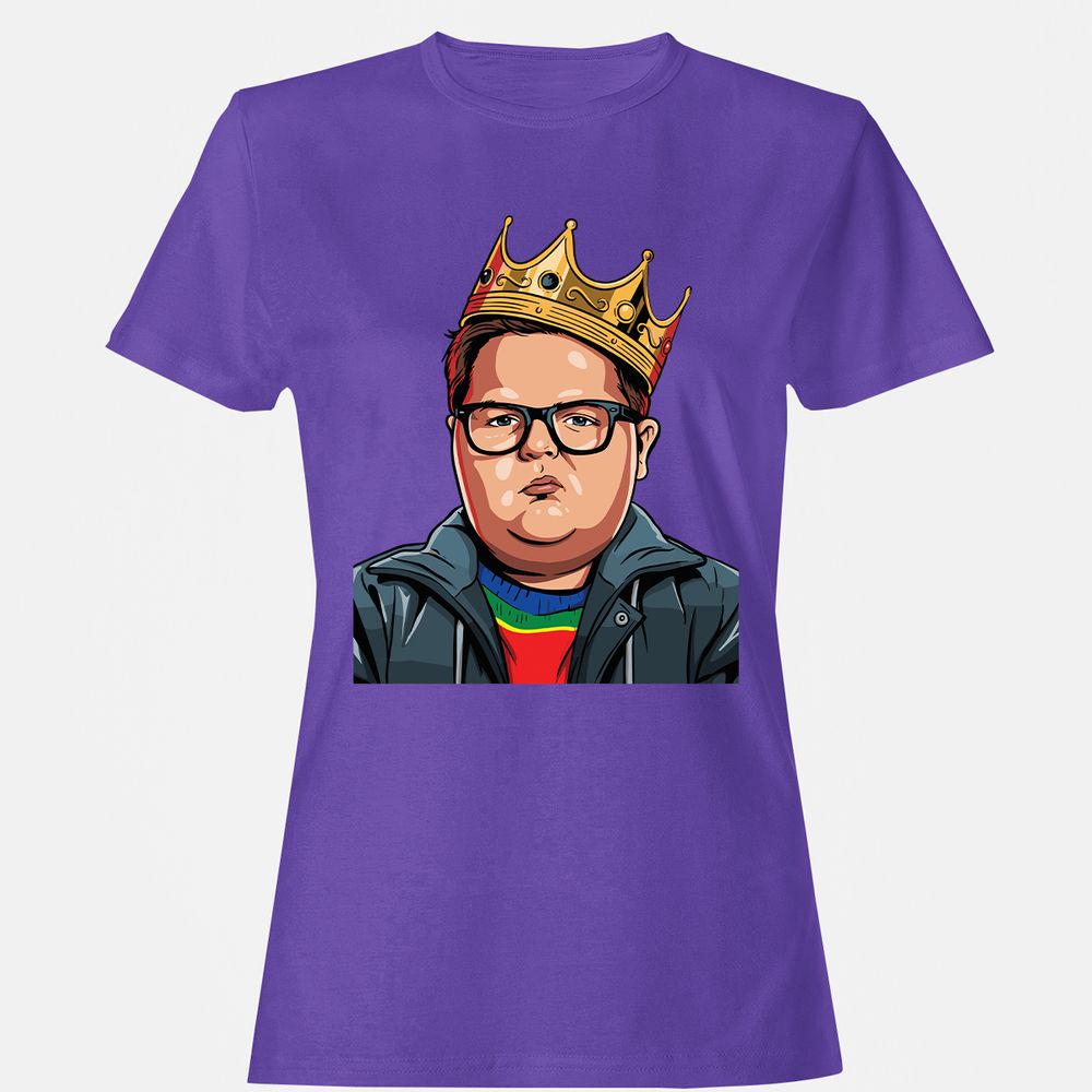 Women's T-Shirt - LUNKJDBP - Purple - 12