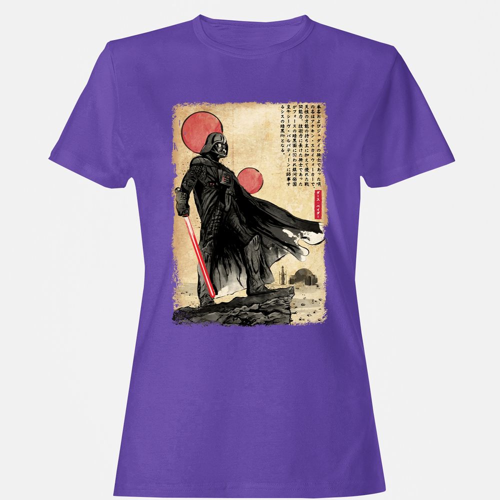 Women's T-Shirt - 1H5N4NJ6 - Purple - 12