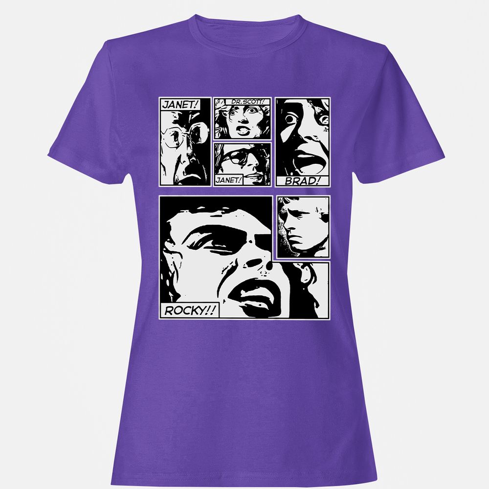 Women's T-Shirt - TNDLP6YG - Purple - 12