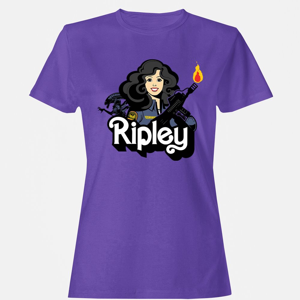 Women's T-Shirt - XTKU53GE - Purple - 12