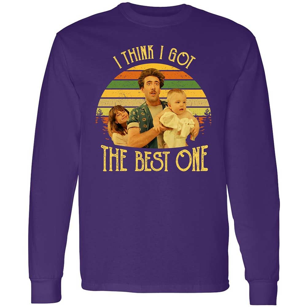 Long Sleeve T-Shirt - 4Z19H5B1 - Purple - 12