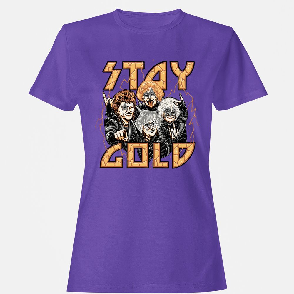 Women's T-Shirt - RTWS1BMZ - Purple - 12
