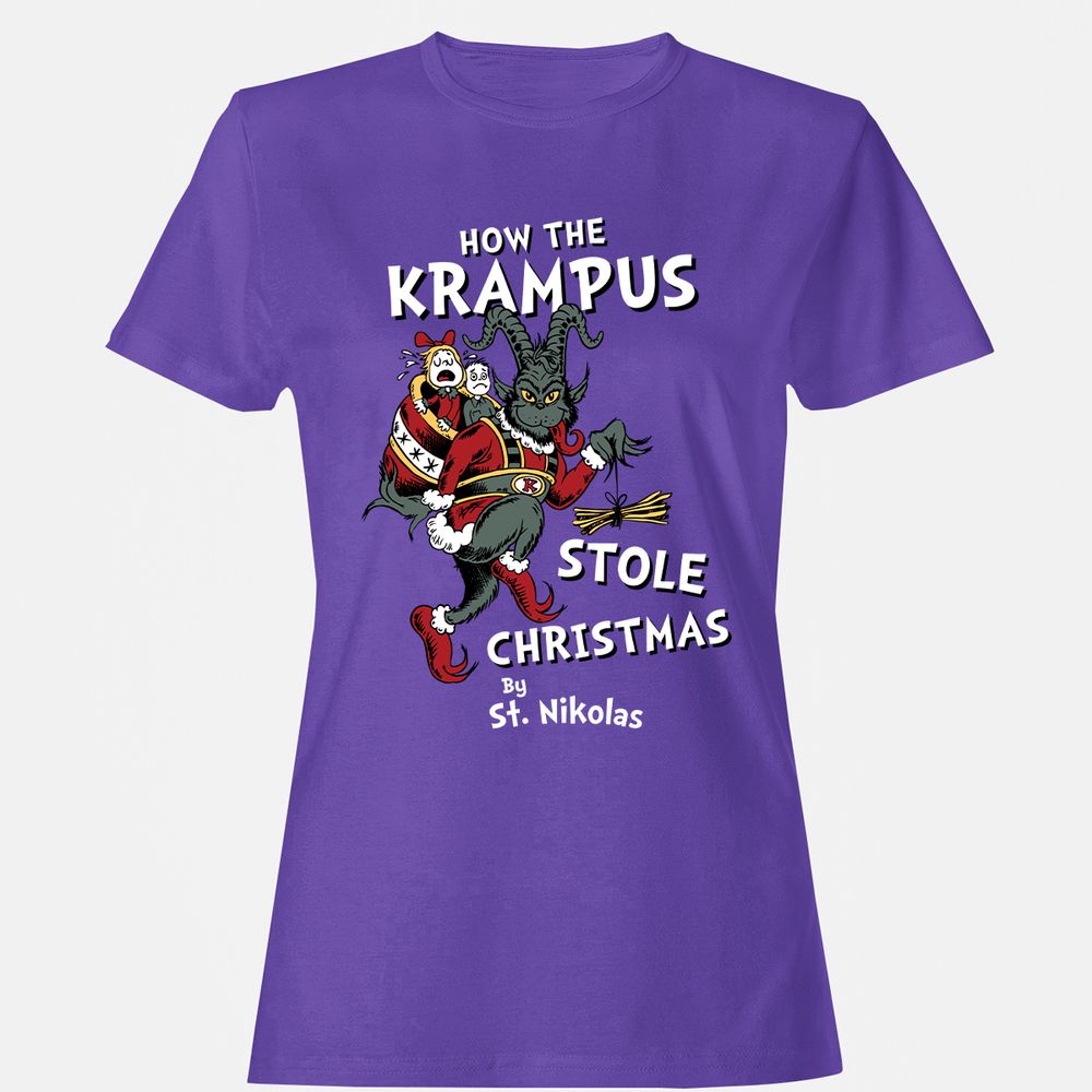 Women's T-Shirt - U7V7R2V8 - Purple - 12
