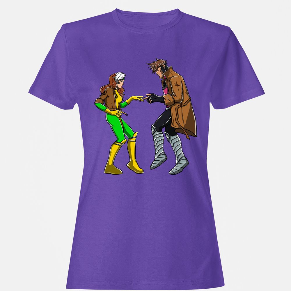 Women's T-Shirt - LQVC6UF6 - Purple - 12
