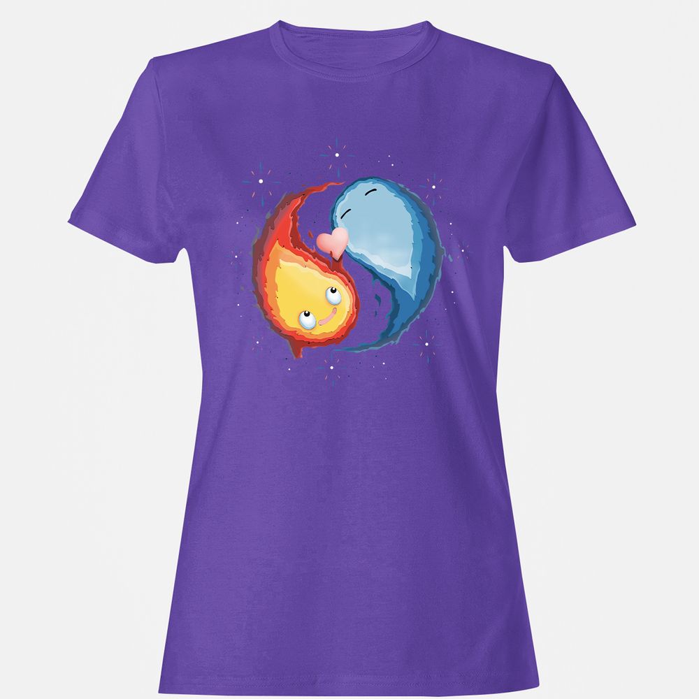 Women's T-Shirt - MCG7S3K6 - Purple - 12