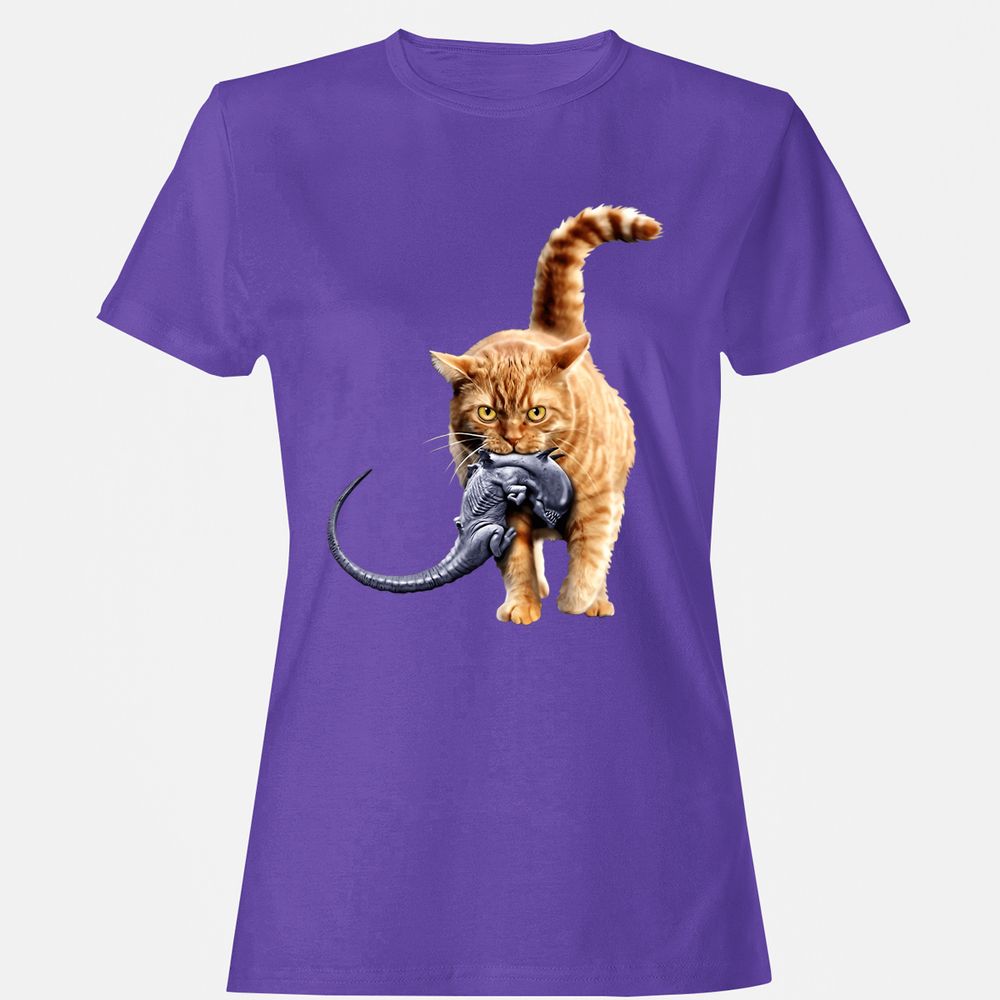 Women's T-Shirt - XK9QVPR8 - Purple - 12