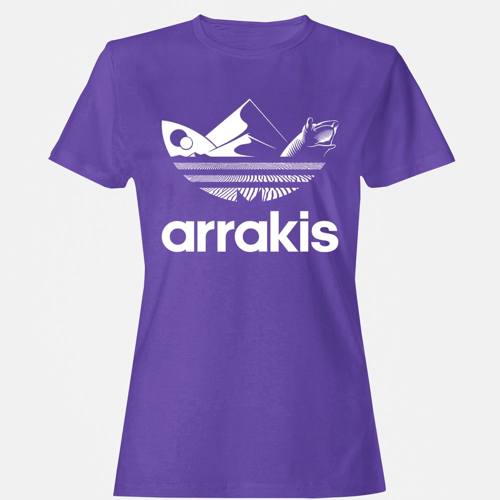 Women's T-Shirt - EDQPJUFN - Purple - 12