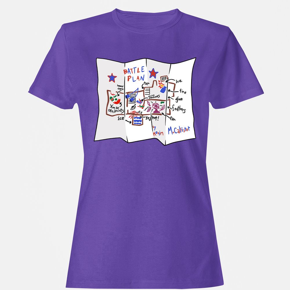 Women's T-Shirt - EWK511ED - Purple - 12