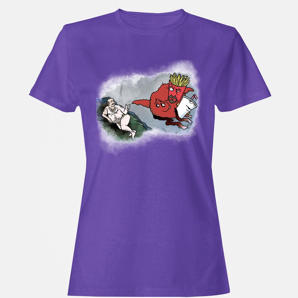 Women's T-Shirt - ULSQV8DJ - Purple - 12