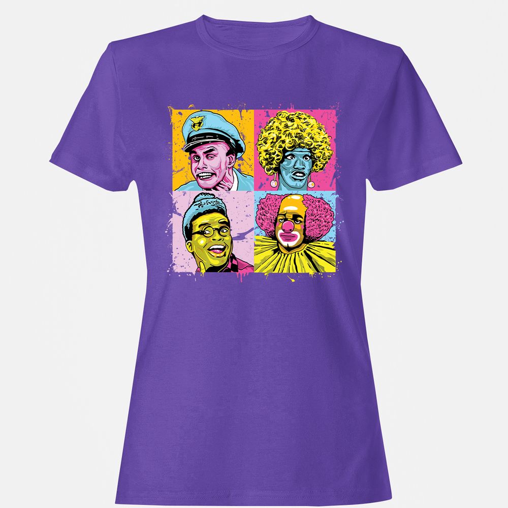 Women's T-Shirt - 11QS48YL - Purple - 12