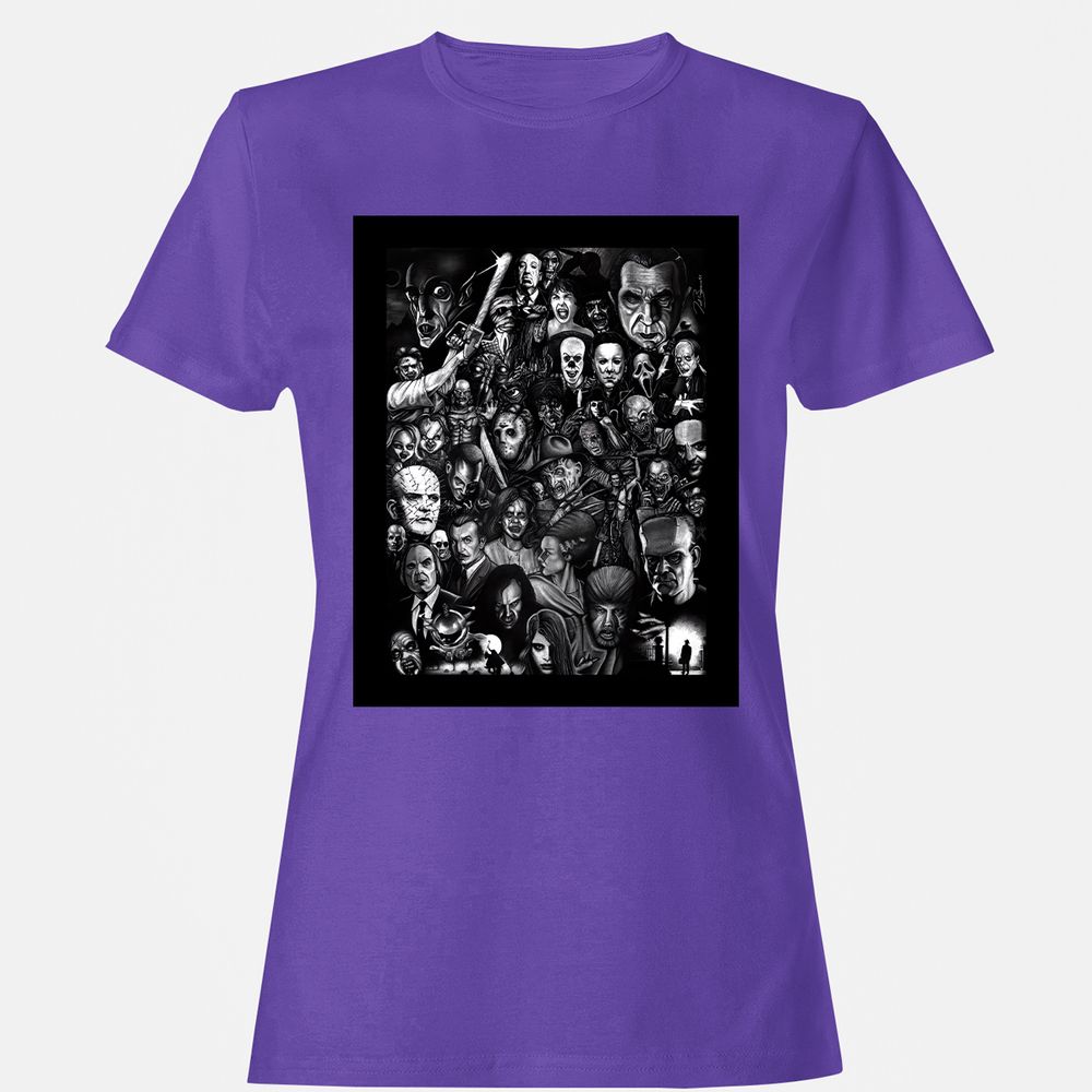 Women's T-Shirt - 2YKN34N1 - Purple - 12