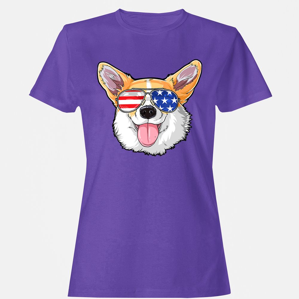 Women's T-Shirt - V8QJBY3S - Purple - 12
