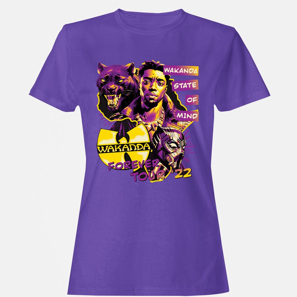 Women's T-Shirt - L3YZER4B - Purple - 12