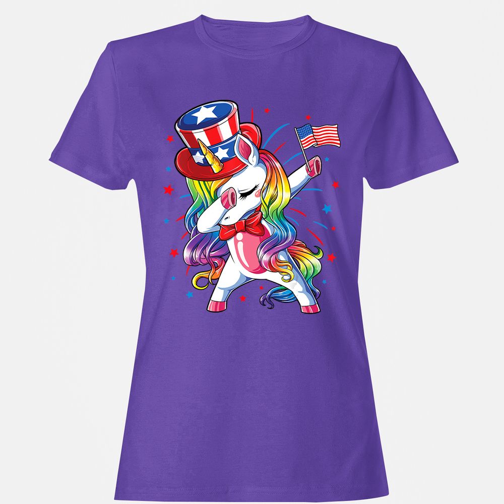 Women's T-Shirt - CSPVUAT5 - Purple - 12