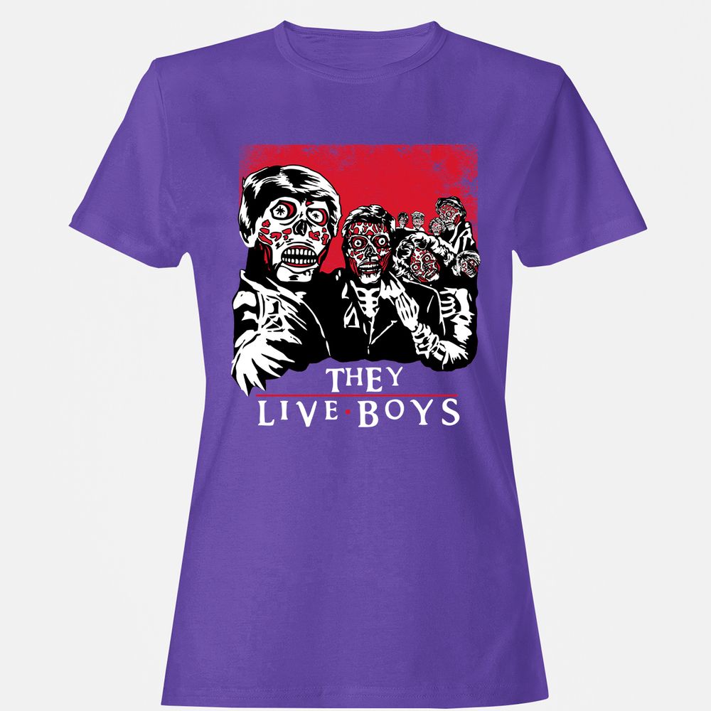 Women's T-Shirt - G97NYVUU - Purple - 12