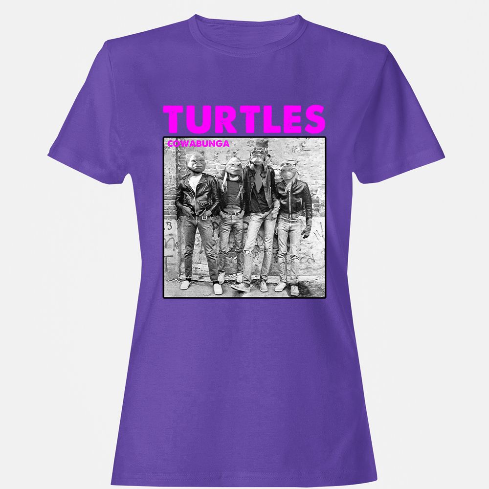 Women's T-Shirt - 9BF9ZP8Q - Purple - 12