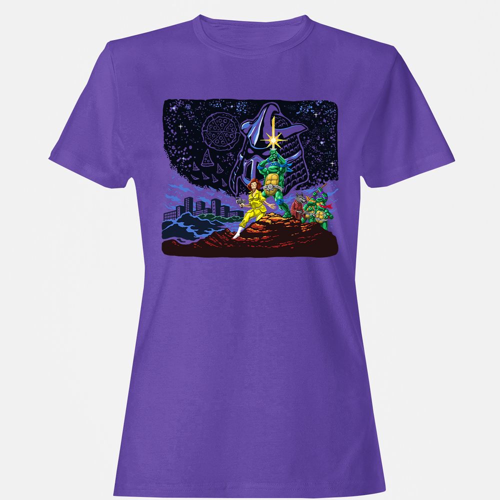 Women's T-Shirt - 4ZWF789H - Purple - 12