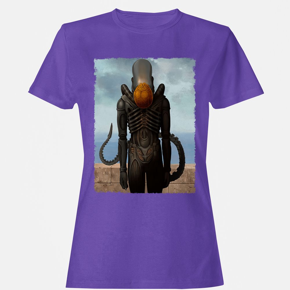Women's T-Shirt - D6FLEFAQ - Purple - 12