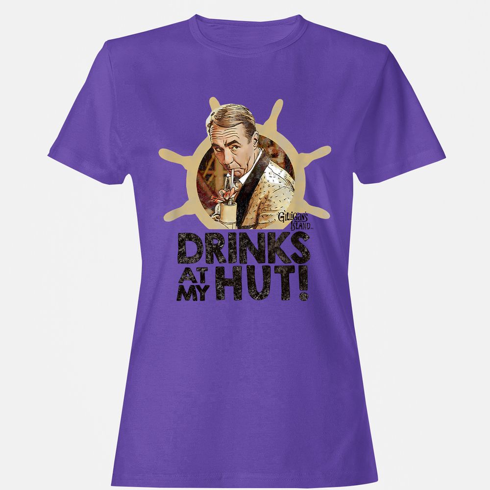 Women's T-Shirt - 1PKQNDRS - Purple - 12