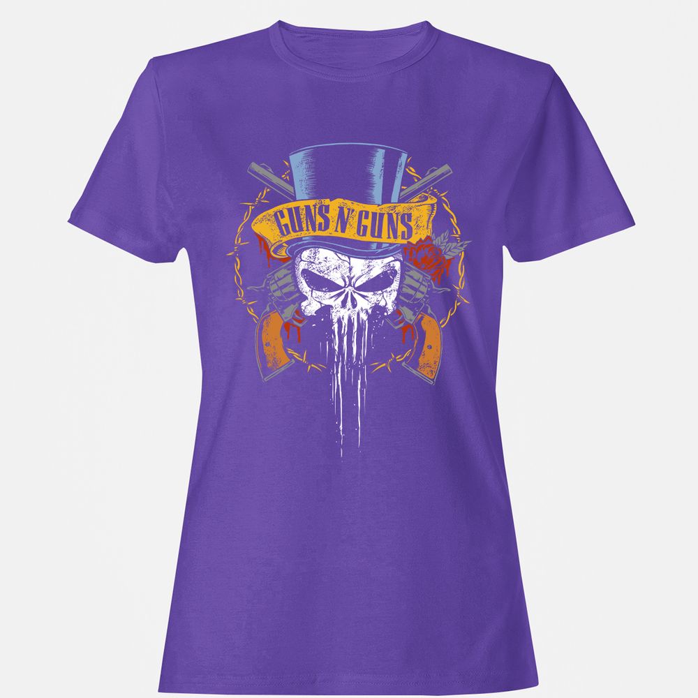 Women's T-Shirt - DR1ZJE3M - Purple - 12