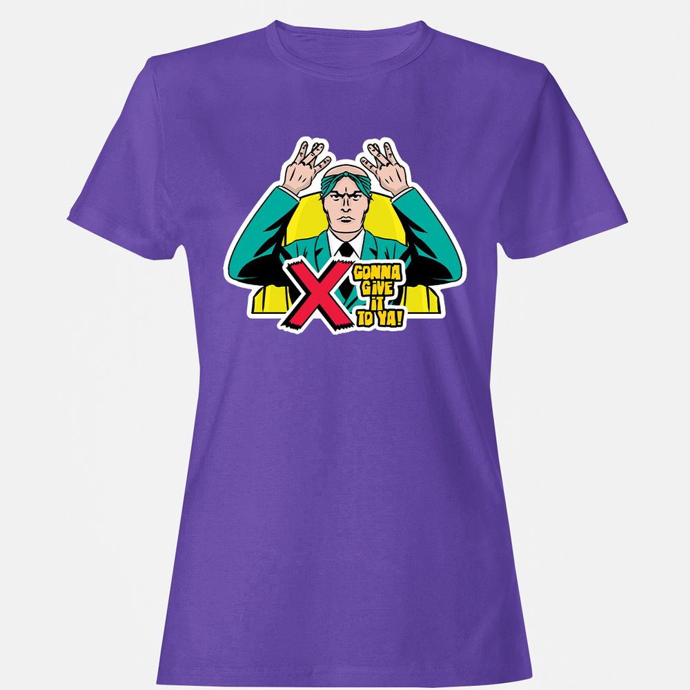 Women's T-Shirt - APVKE9WZ - Purple - 12