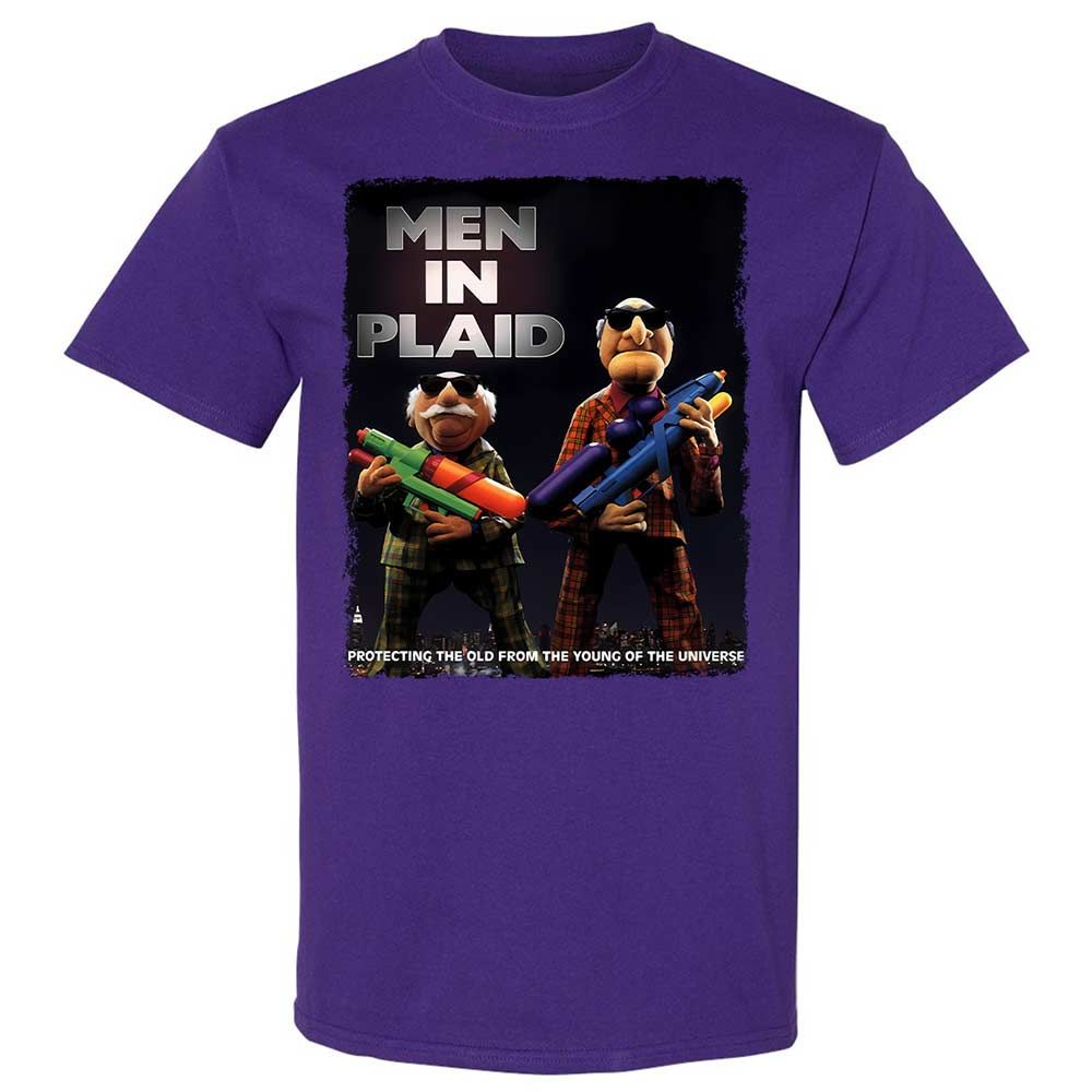 Men in Plaid - Purple - 12