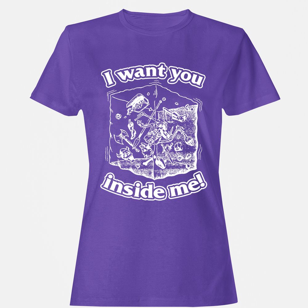 Women's T-Shirt - 7YTACRR1 - Purple - 12