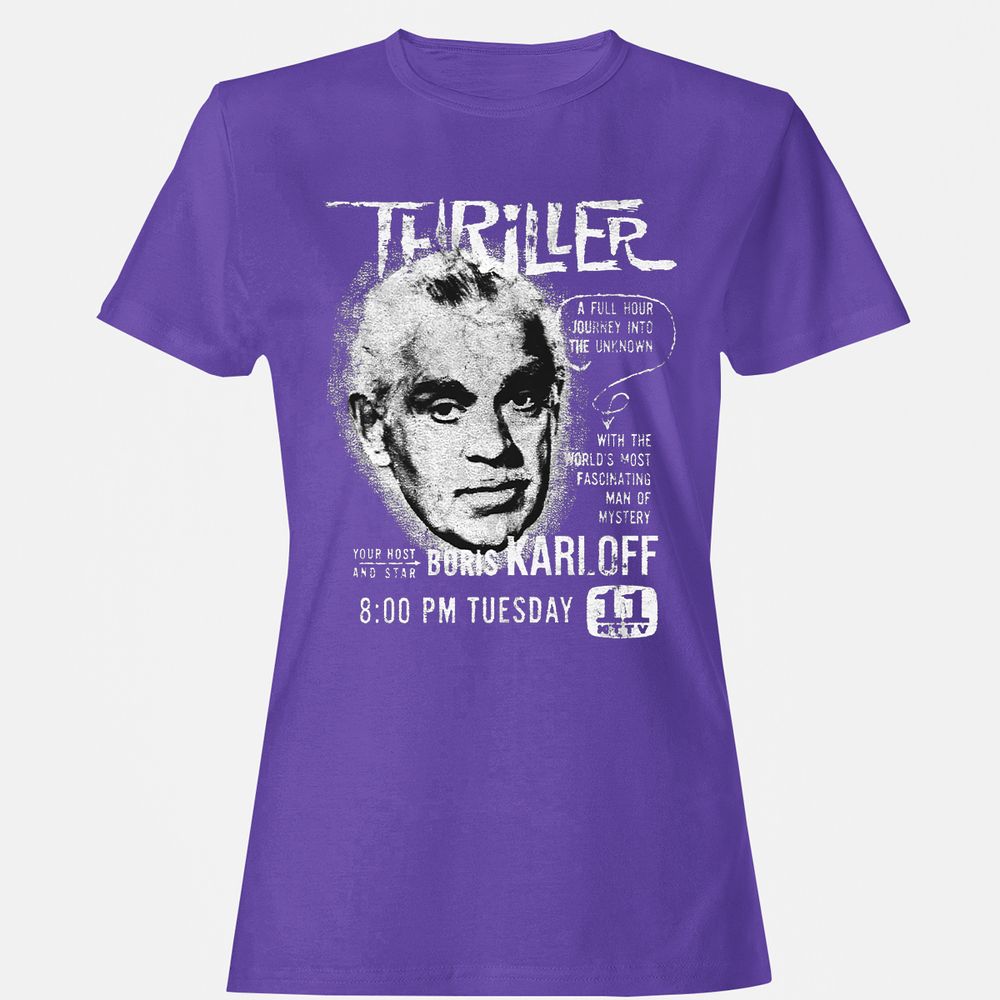 Women's T-Shirt - SF7B2YWB - Purple - 12