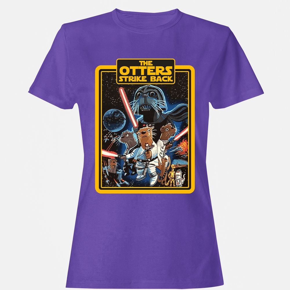 Women's T-Shirt - SMEL64J5 - Purple - 12