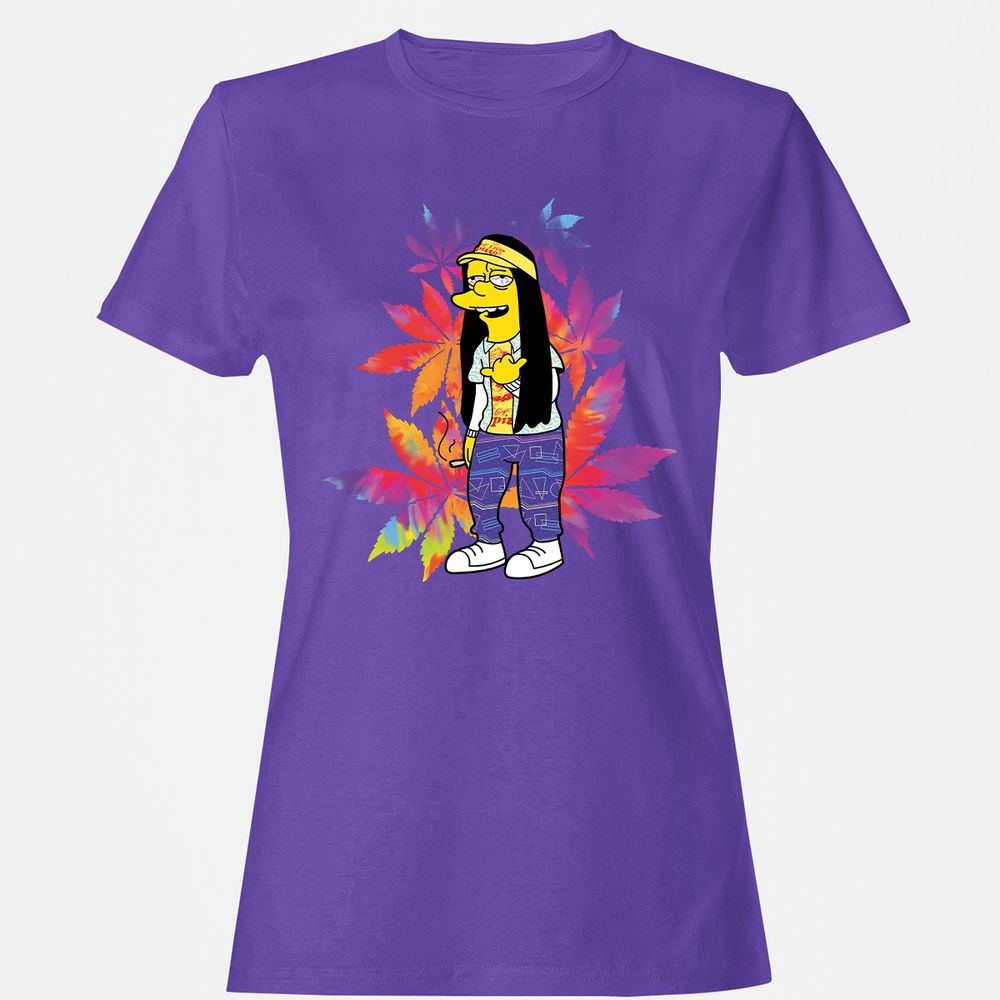 Women's T-Shirt - P662U1PY - Purple - 12
