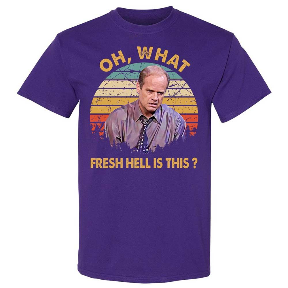 Oh What Fresh Hell Is This - Purple - 12