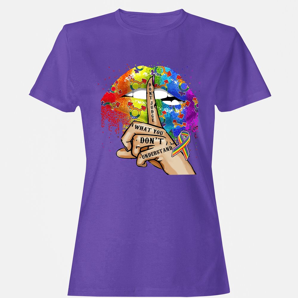 Women's T-Shirt - DZXF31GX - Purple - 12