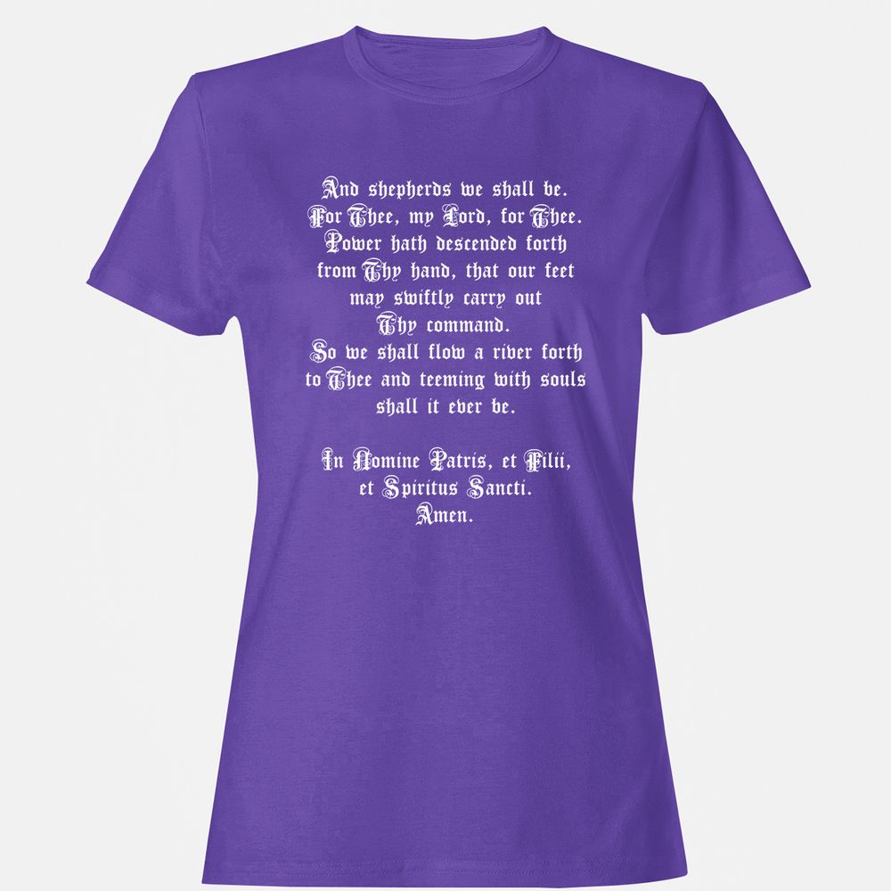Women's T-Shirt - P5QCGV3U - Purple - 12