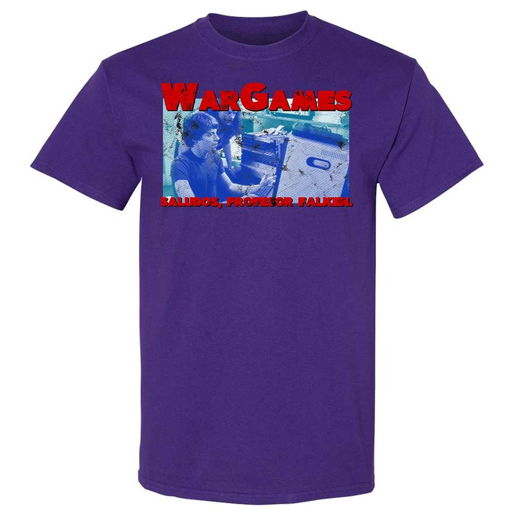 Greetings, Professor Falken - Purple - 12