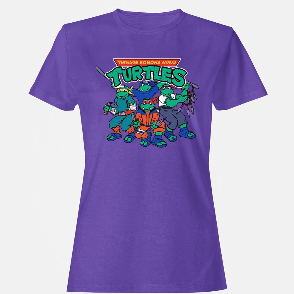 Women's T-Shirt - 6862RZ1W - Purple - 12