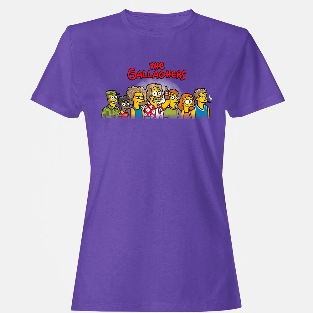 Women's T-Shirt - LXY6QZCQ - Purple - 12