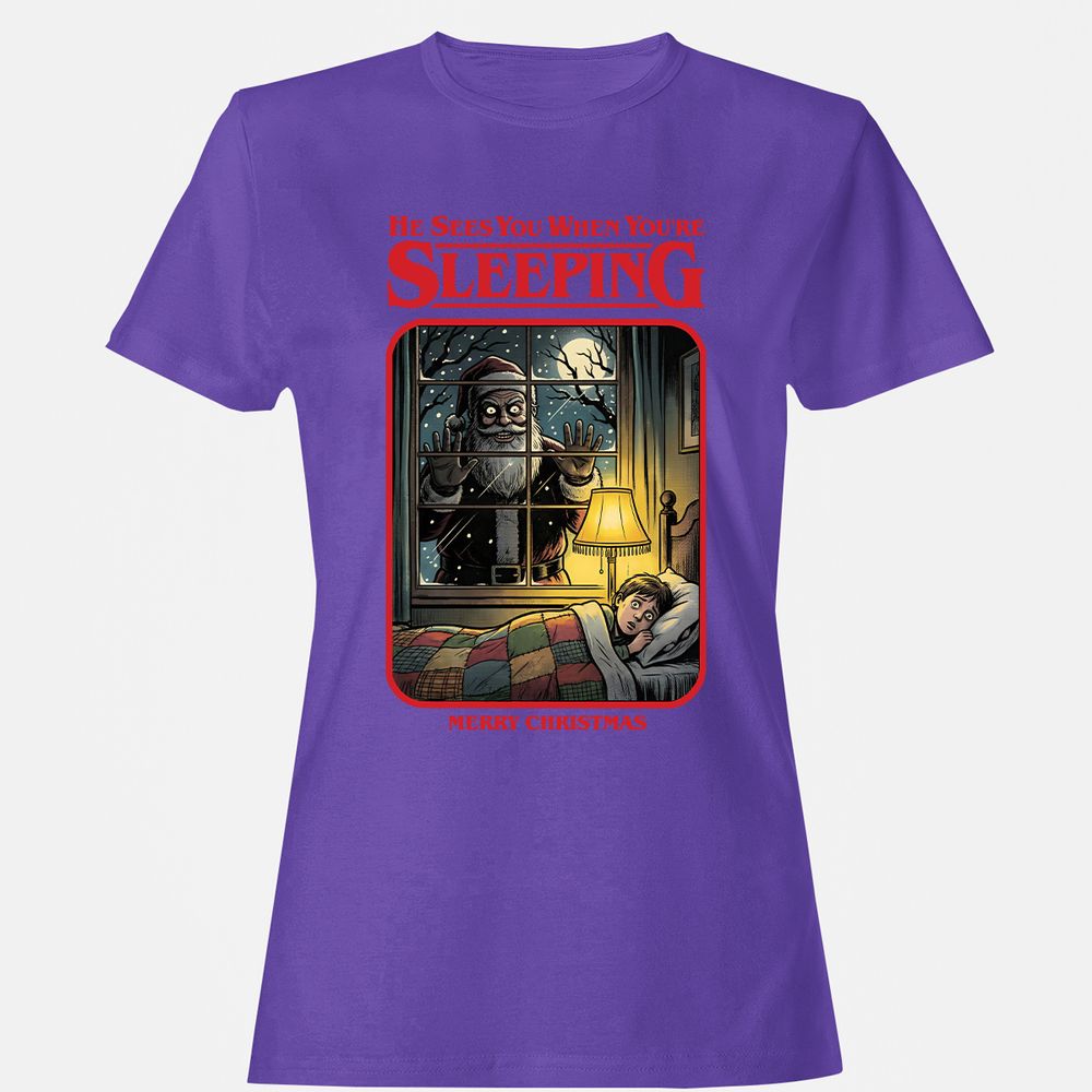 Women's T-Shirt - D2RJNCPE - Purple - 12