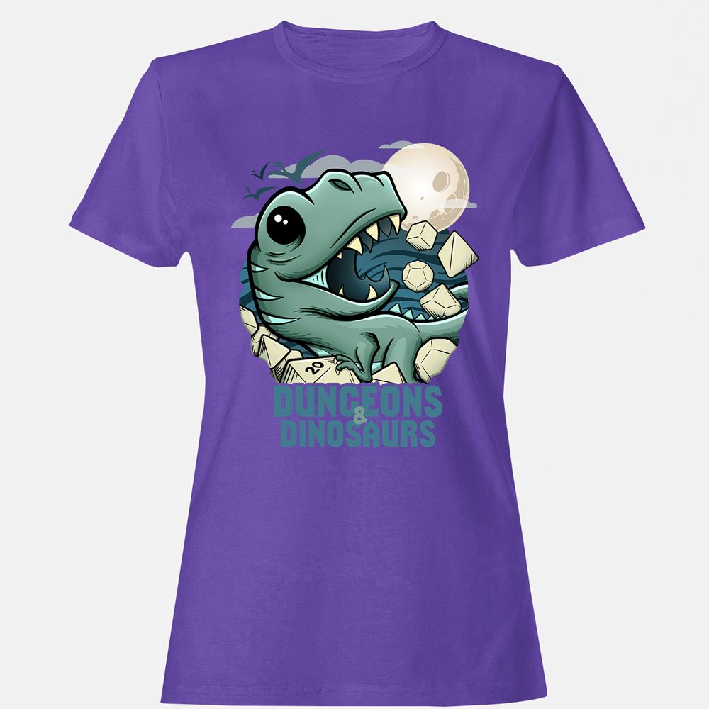 Women's T-Shirt - 4FNHVFH7 - Purple - 12