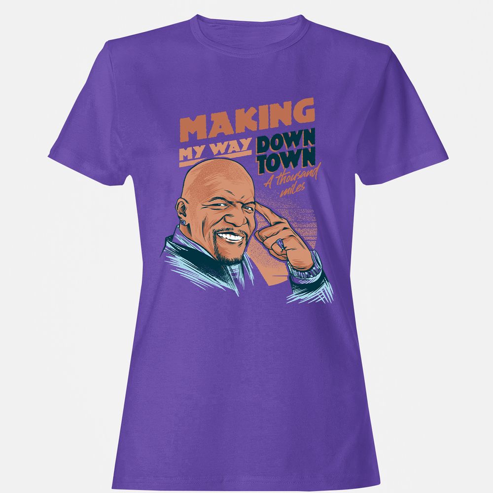 Women's T-Shirt - FM85PE2B - Purple - 12