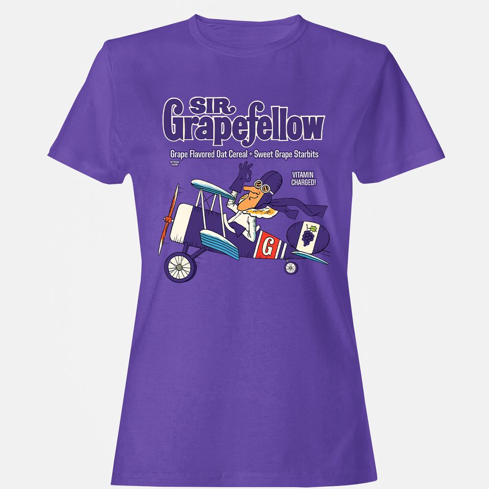 Women's T-Shirt - 5W8VCFRE - Purple - 12