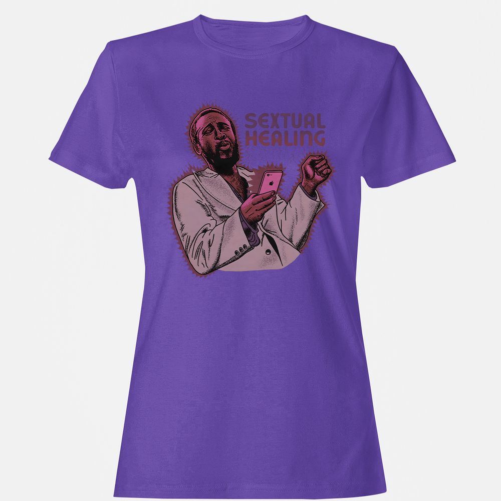 Women's T-Shirt - ELVJAS2D - Purple - 12