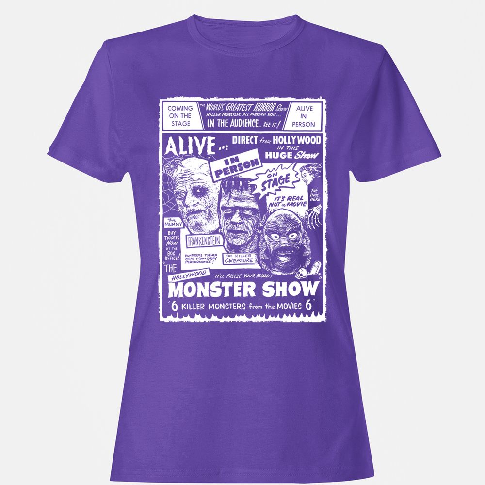 Women's T-Shirt - Y1XHK1AR - Purple - 12