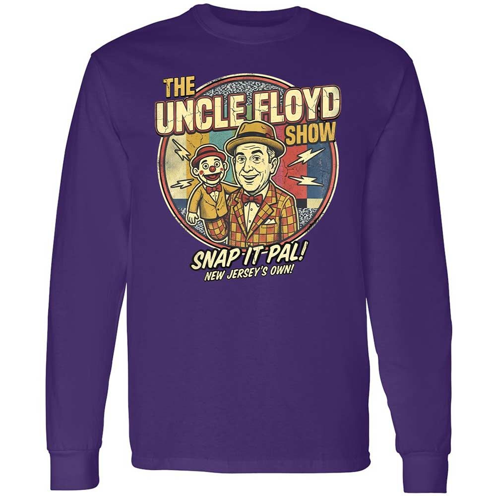 Long Sleeve T-Shirt - F47V7JKN - Purple - 12