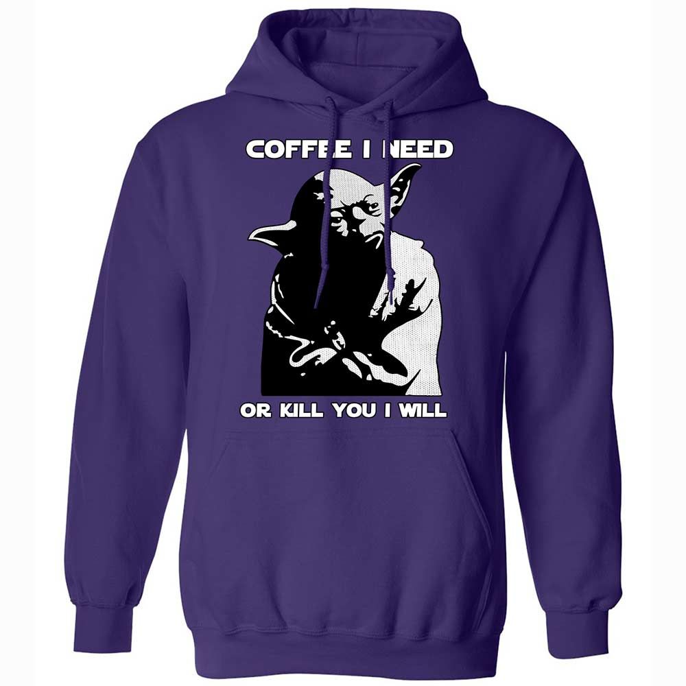 Coffee I Need - Purple - 12