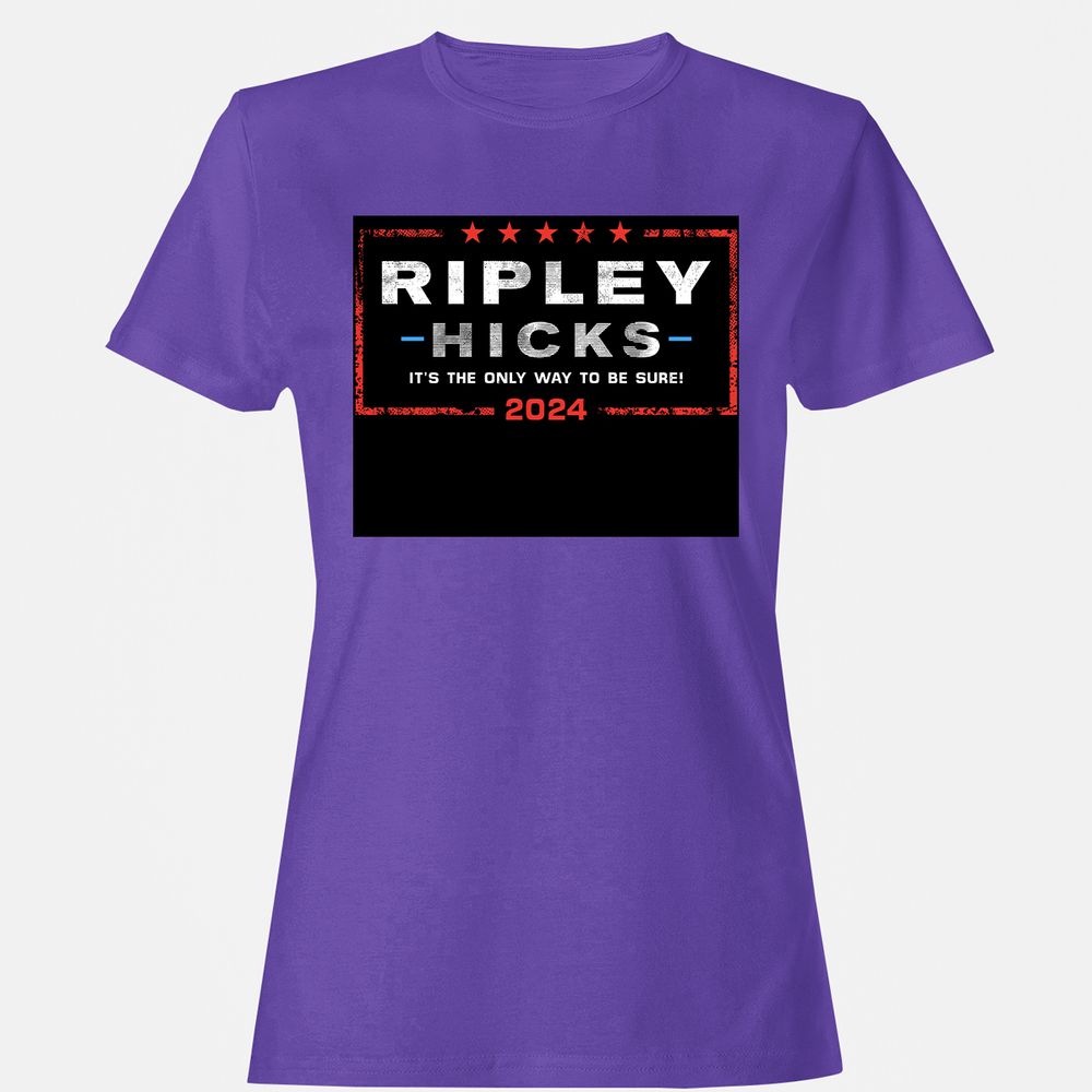 Women's T-Shirt - LBZJZU8L - Purple - 12