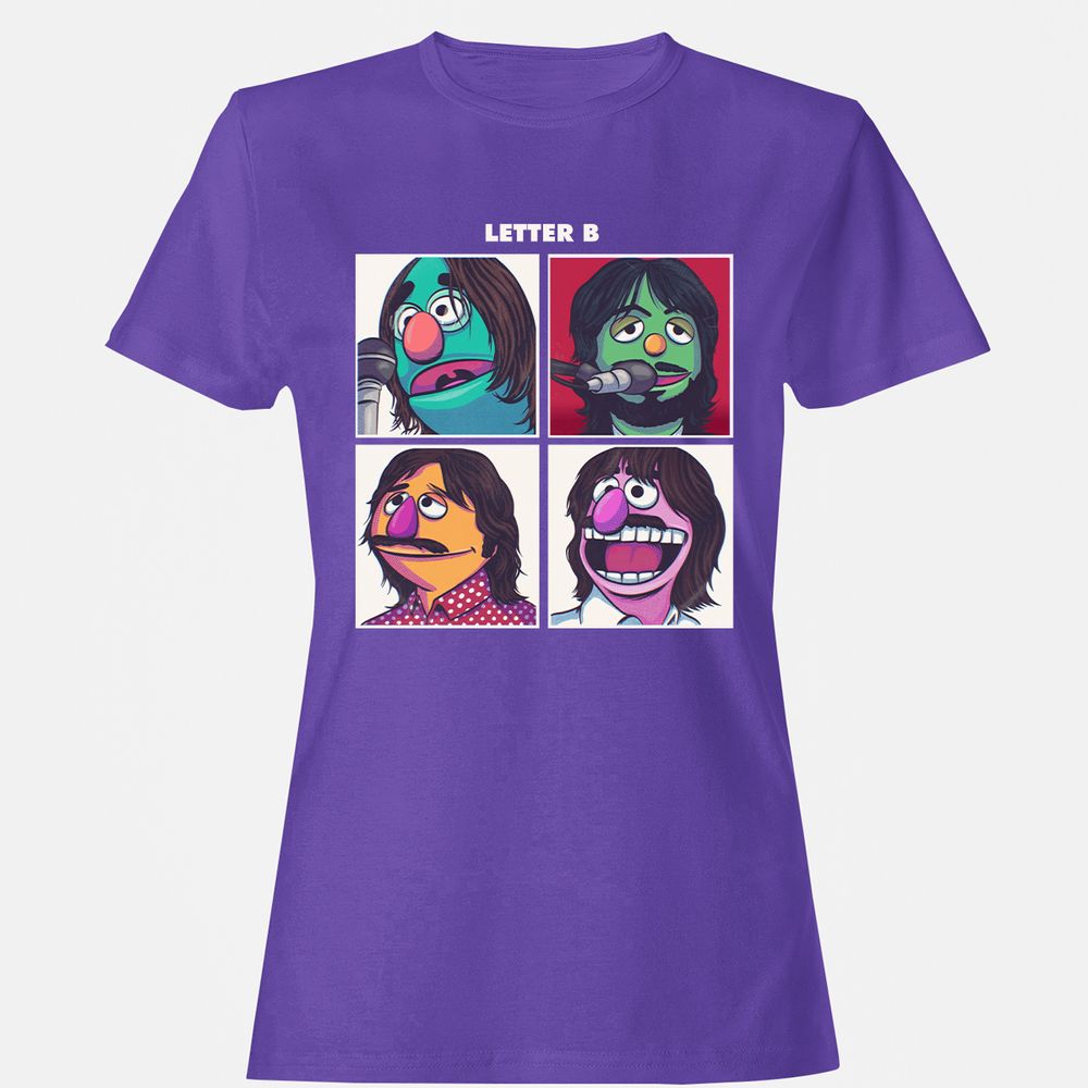 Women's T-Shirt - 197H5XBG - Purple - 12
