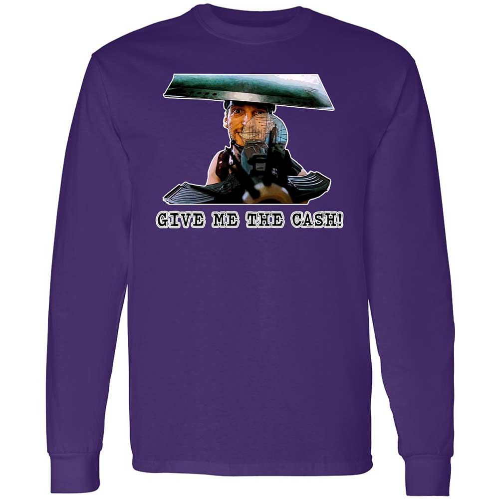 Long Sleeve T-Shirt - K4WZTWV1 - Purple - 12