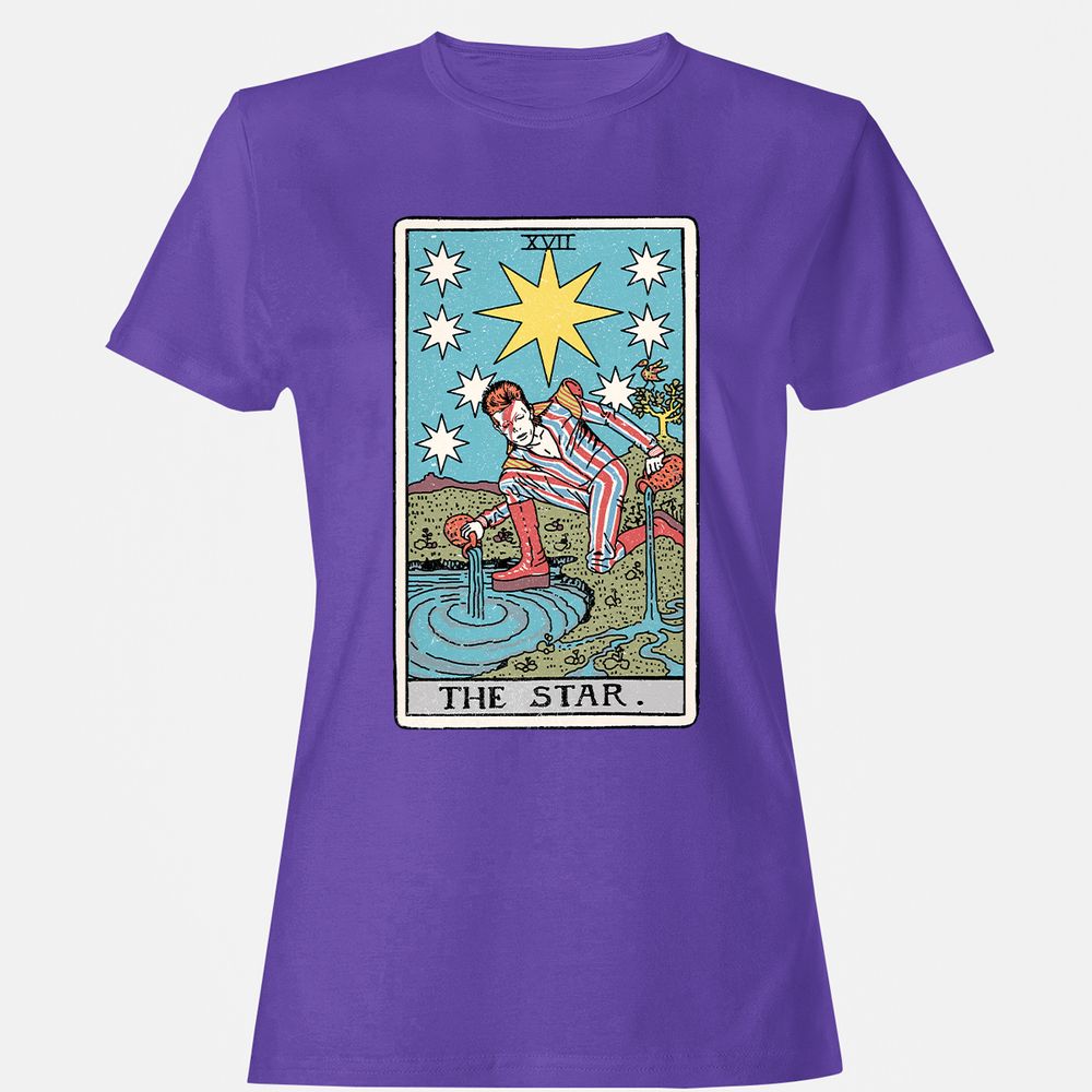 Women's T-Shirt - Q9YRQPHQ - Purple - 12