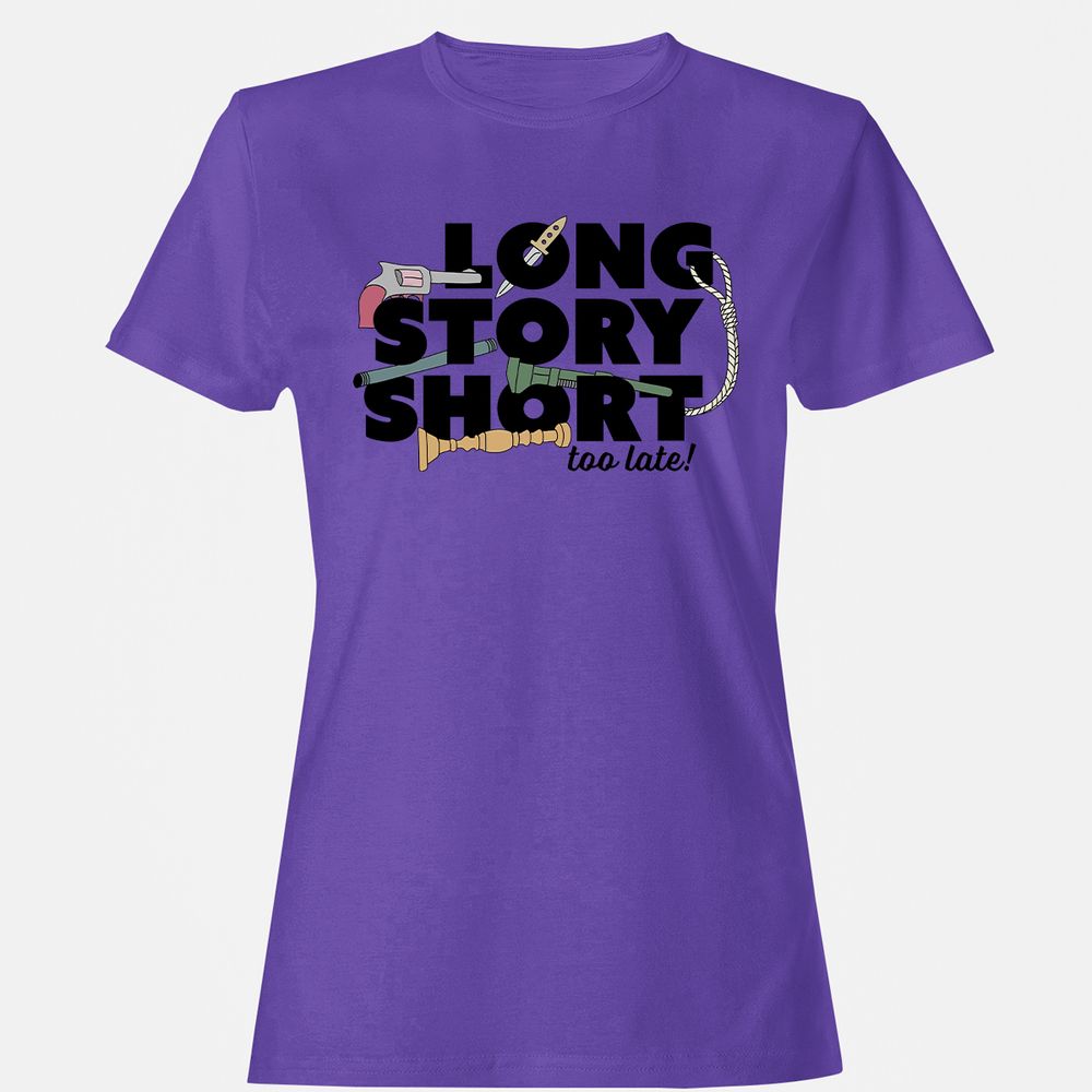 Women's T-Shirt - M1S4R7CC - Purple - 12
